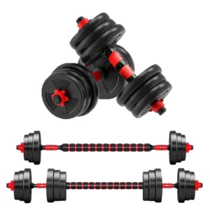 Versatile Adjustable Dumbbell to Barbell Set