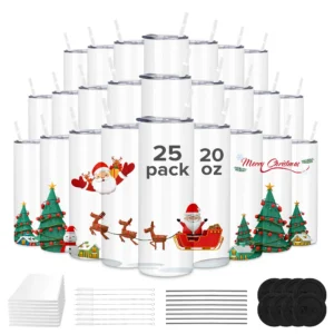 Stainless Steel Insulated Sublimation Cups with Lid