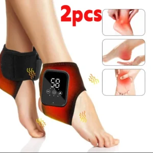 Electric Therapy Ankle Massage Heated Wrap