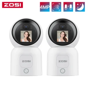 Auto Tracking Wireless IP Smart Surveillance Cam