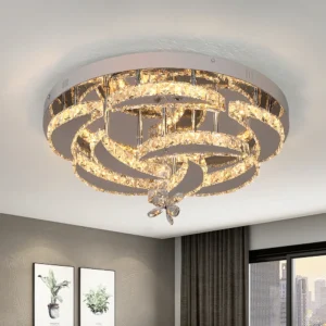VETRULUS Luxury K9 Crystal Chandelier Modern Ceiling